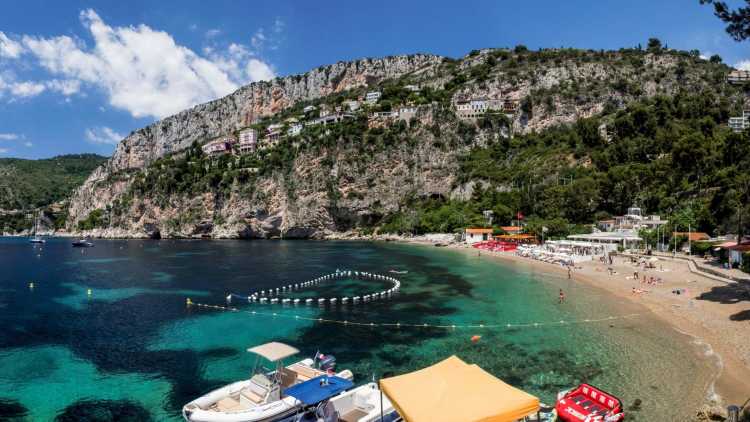 belles Plage de la Mala Côte d’Azur sud voyage infos famille 