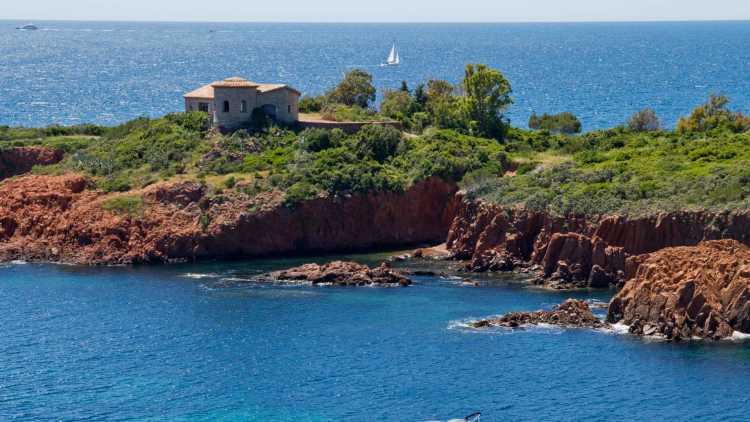 belles Côte d’Azur sud voyage infos famille pointe l’Aiguille Théoule-sur-Mer